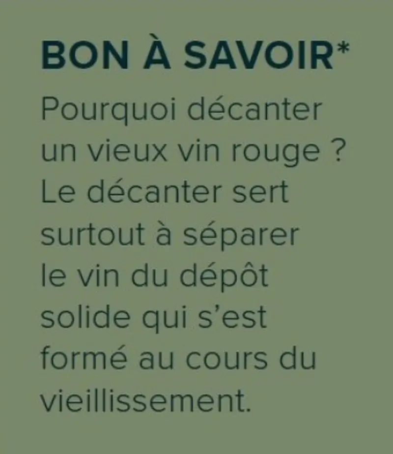 Carafe à décanter le vin