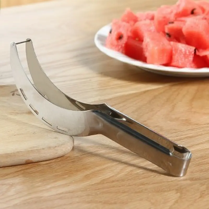 Coupe-pastèque Trancheuse Facilement Cuisine Gadget Couteaux à Pour